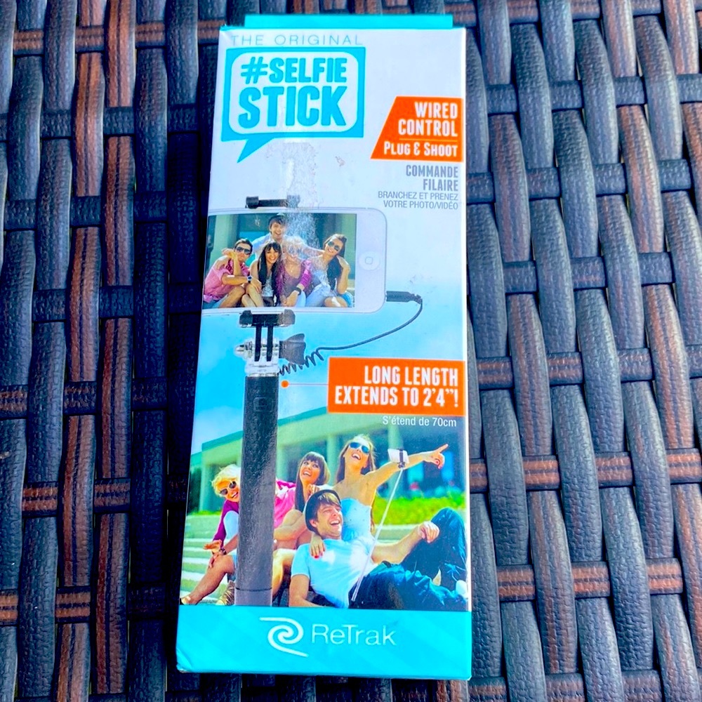 ReTrak SELFIE STICK, brand NEW, never opened